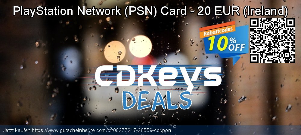 PlayStation Network - PSN Card - 20 EUR - Ireland  wunderbar Beförderung Bildschirmfoto