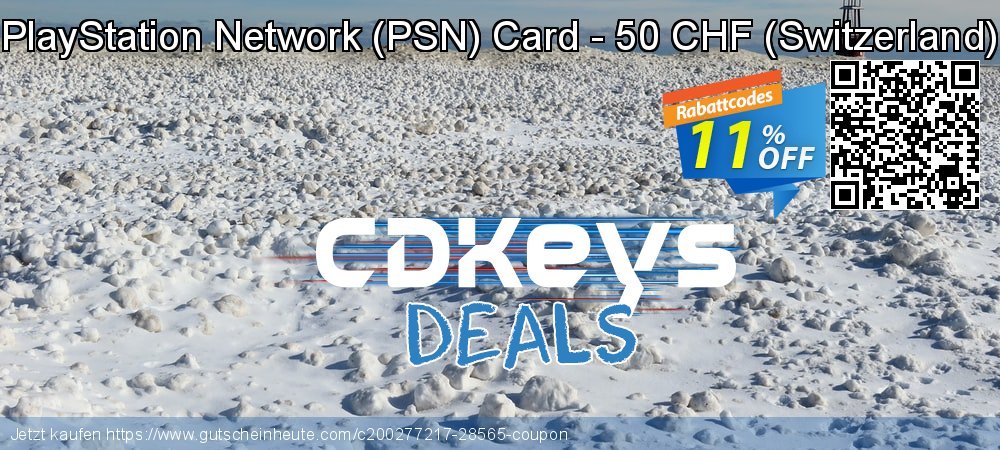 PlayStation Network - PSN Card - 50 CHF - Switzerland  überraschend Promotionsangebot Bildschirmfoto