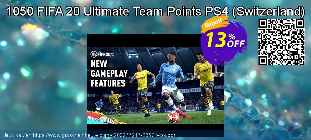 1050 FIFA 20 Ultimate Team Points PS4 - Switzerland  faszinierende Ausverkauf Bildschirmfoto