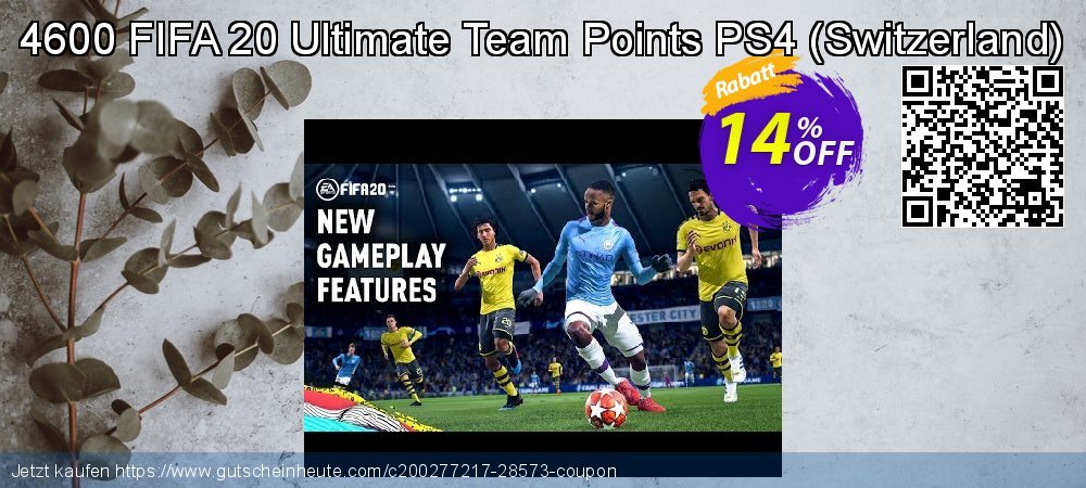 4600 FIFA 20 Ultimate Team Points PS4 - Switzerland  umwerfende Preisreduzierung Bildschirmfoto