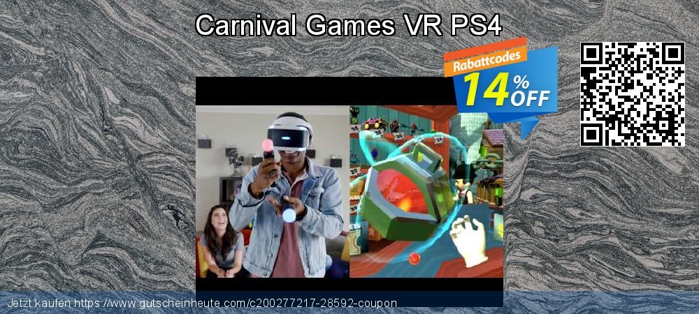 Carnival Games VR PS4 super Förderung Bildschirmfoto