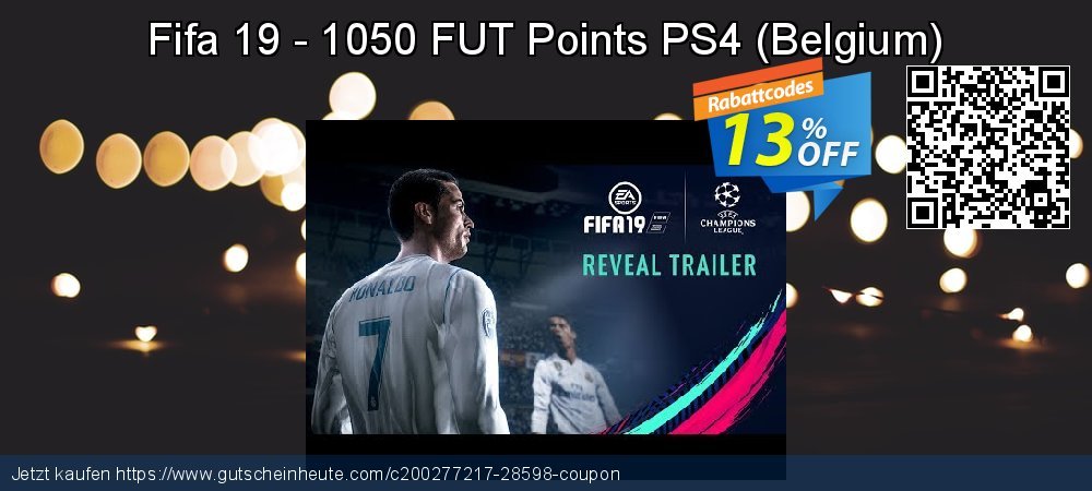 Fifa 19 - 1050 FUT Points PS4 - Belgium  verwunderlich Angebote Bildschirmfoto