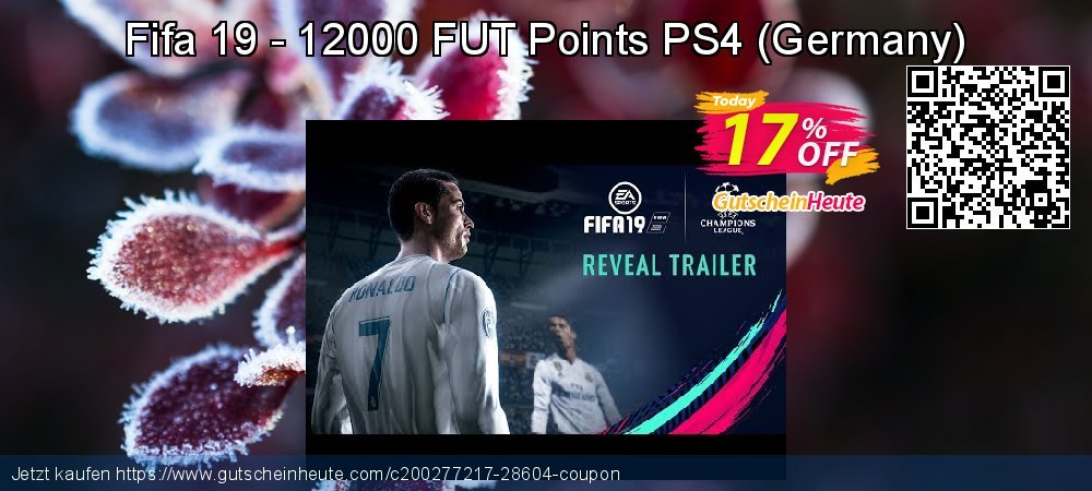 Fifa 19 - 12000 FUT Points PS4 - Germany  umwerfende Verkaufsförderung Bildschirmfoto