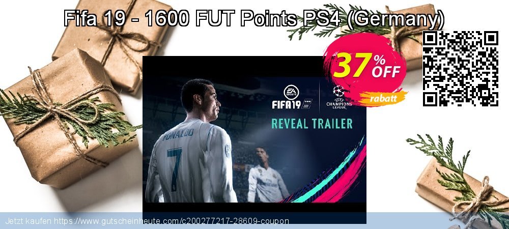 Fifa 19 - 1600 FUT Points PS4 - Germany  spitze Förderung Bildschirmfoto