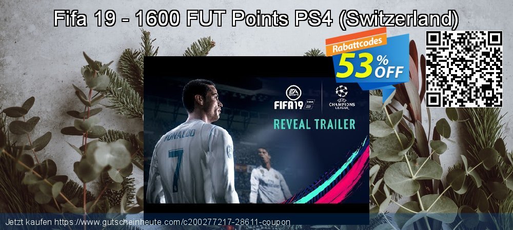 Fifa 19 - 1600 FUT Points PS4 - Switzerland  exklusiv Sale Aktionen Bildschirmfoto