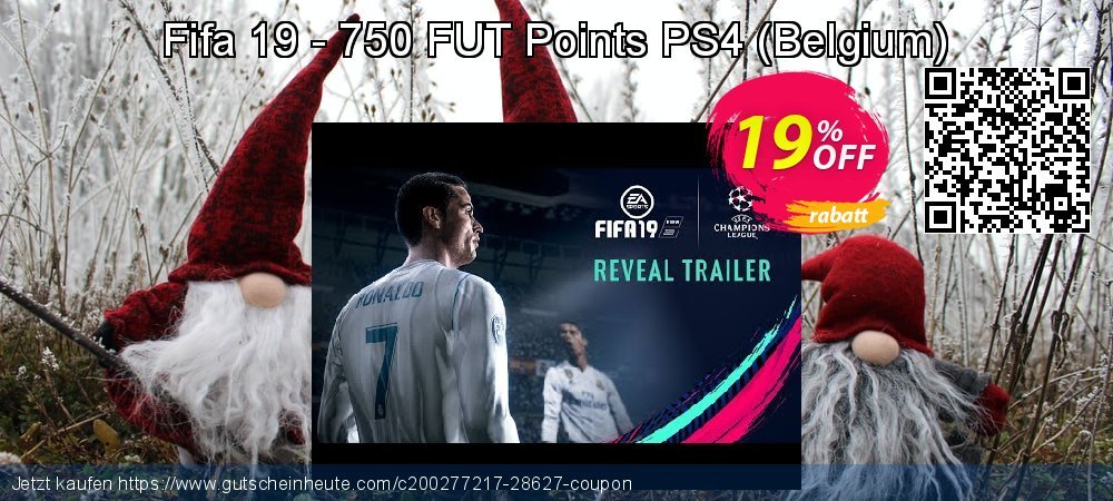 Fifa 19 - 750 FUT Points PS4 - Belgium  überraschend Beförderung Bildschirmfoto