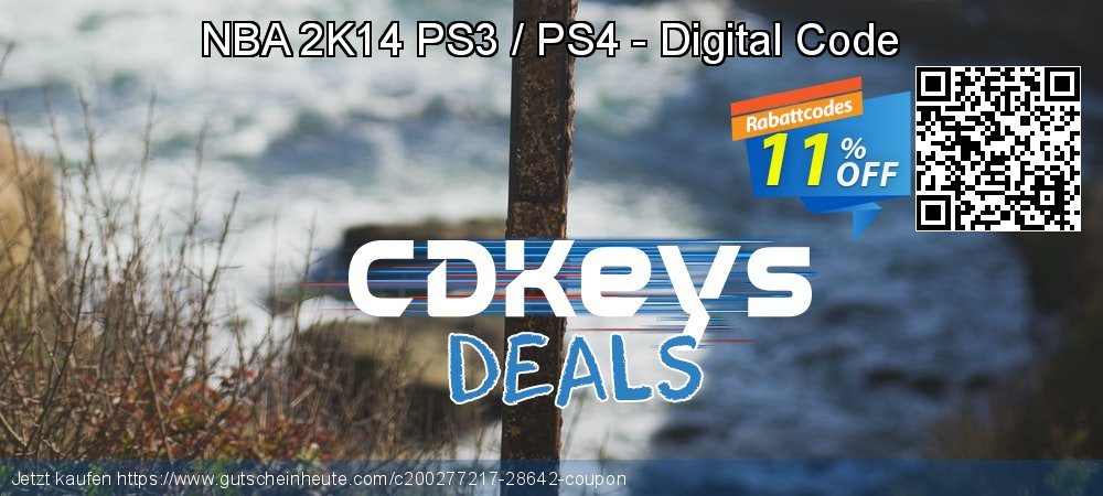 NBA 2K14 PS3 / PS4 - Digital Code exklusiv Preisnachlass Bildschirmfoto