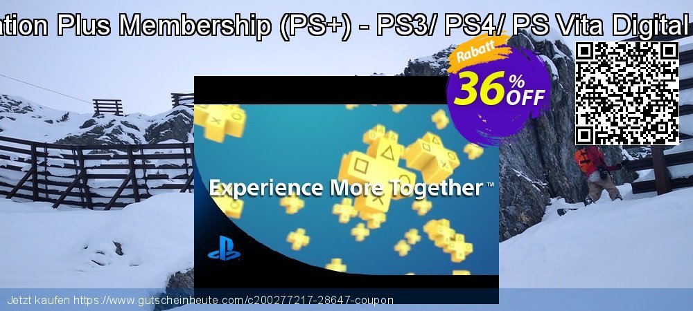 3 Month Playstation Plus Membership - PS+ - PS3/ PS4/ PS Vita Digital Code - Canada  Sonderangebote Ermäßigungen Bildschirmfoto