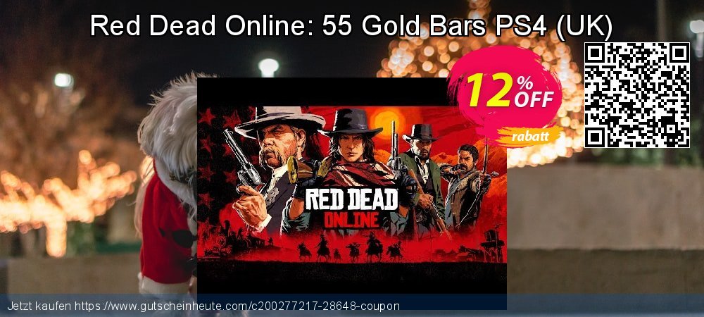Red Dead Online: 55 Gold Bars PS4 - UK  erstaunlich Preisnachlässe Bildschirmfoto