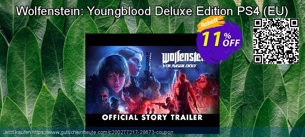 Wolfenstein: Youngblood Deluxe Edition PS4 - EU  exklusiv Ausverkauf Bildschirmfoto