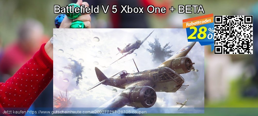Battlefield V 5 Xbox One + BETA ausschließlich Verkaufsförderung Bildschirmfoto