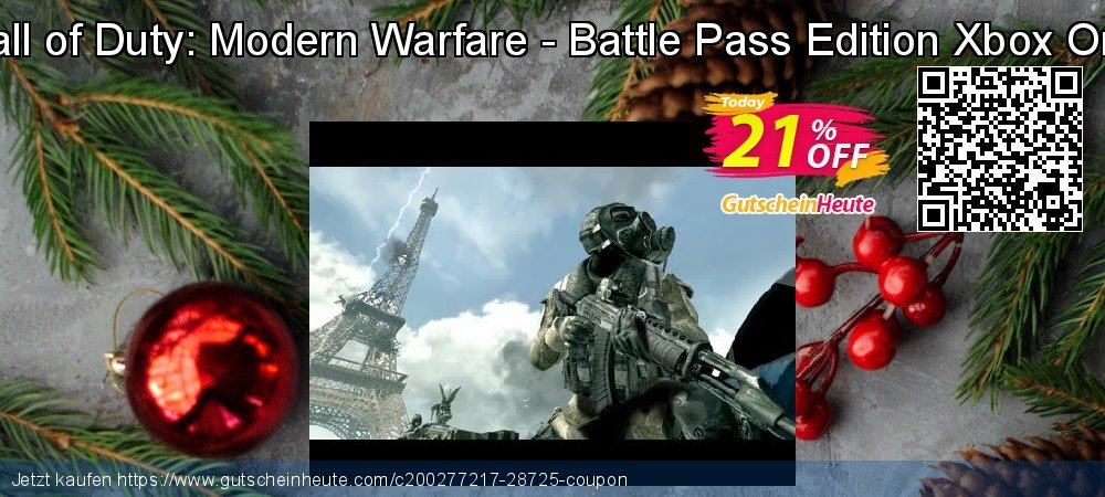 Call of Duty: Modern Warfare - Battle Pass Edition Xbox One beeindruckend Außendienst-Promotions Bildschirmfoto