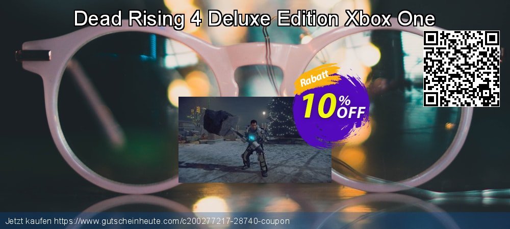 Dead Rising 4 Deluxe Edition Xbox One Sonderangebote Verkaufsförderung Bildschirmfoto