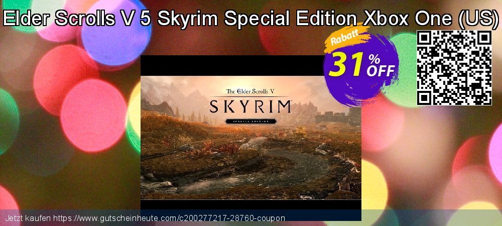 Elder Scrolls V 5 Skyrim Special Edition Xbox One - US  umwerfenden Preisreduzierung Bildschirmfoto