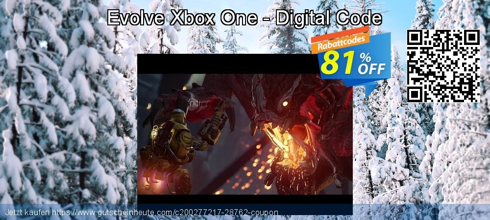 Evolve Xbox One - Digital Code aufregende Förderung Bildschirmfoto