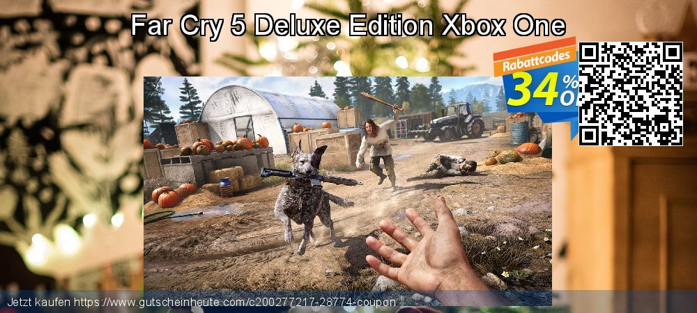 Far Cry 5 Deluxe Edition Xbox One fantastisch Verkaufsförderung Bildschirmfoto