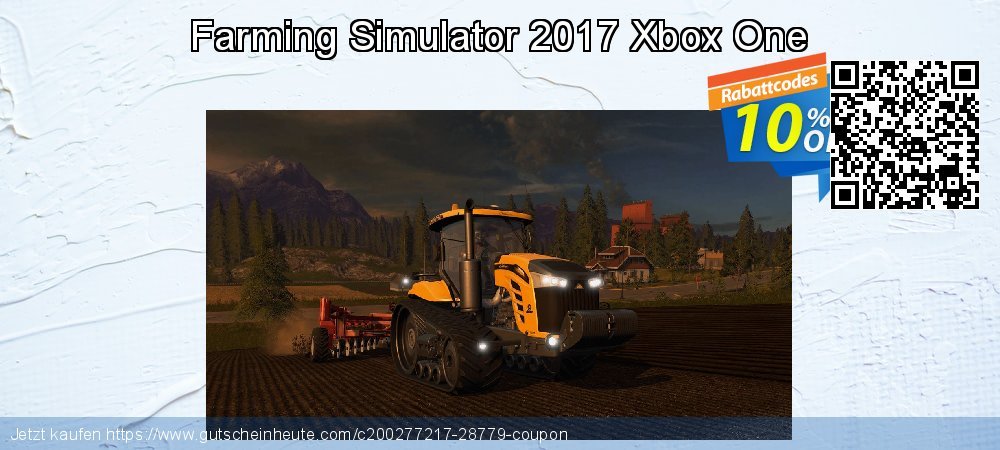 Farming Simulator 2017 Xbox One wunderschön Förderung Bildschirmfoto