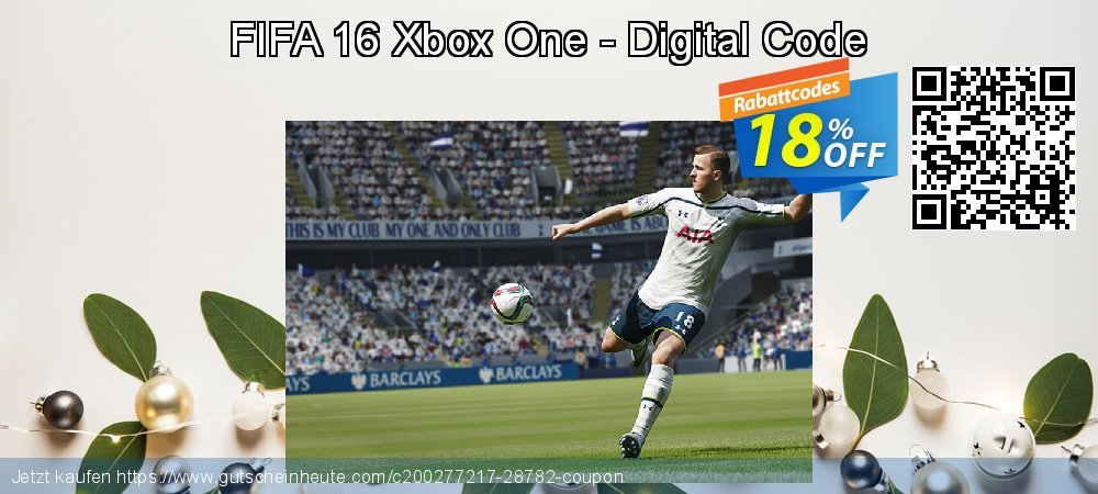 FIFA 16 Xbox One - Digital Code überraschend Rabatt Bildschirmfoto