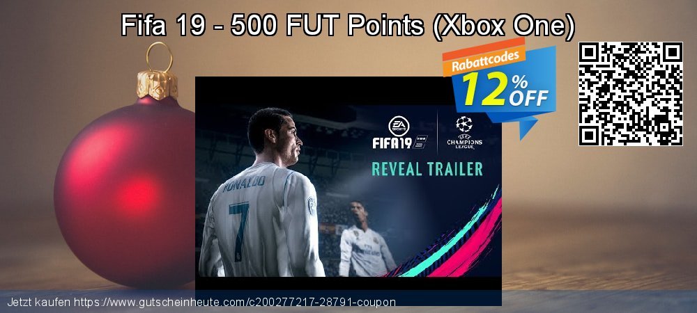Fifa 19 - 500 FUT Points - Xbox One  umwerfenden Verkaufsförderung Bildschirmfoto