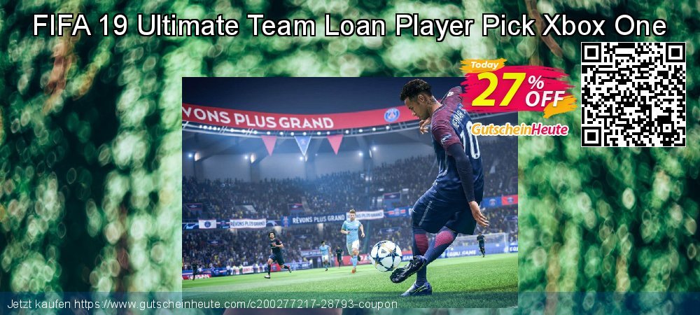 FIFA 19 Ultimate Team Loan Player Pick Xbox One aufregende Außendienst-Promotions Bildschirmfoto