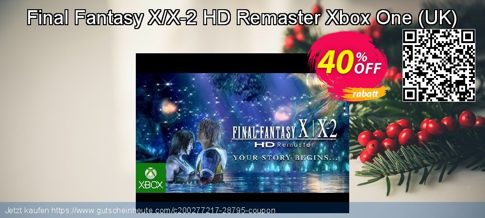 Final Fantasy X/X-2 HD Remaster Xbox One - UK  spitze Preisnachlass Bildschirmfoto
