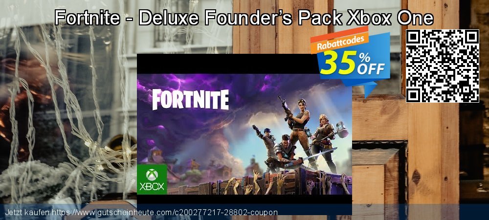 Fortnite - Deluxe Founder’s Pack Xbox One Sonderangebote Angebote Bildschirmfoto