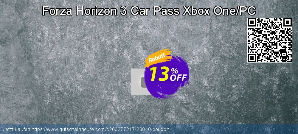 Forza Horizon 3 Car Pass Xbox One/PC wunderschön Außendienst-Promotions Bildschirmfoto