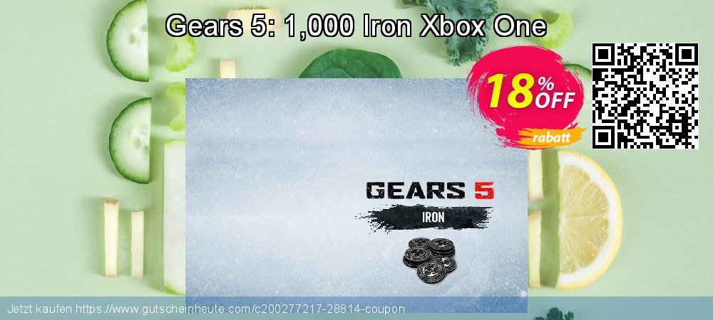 Gears 5: 1,000 Iron Xbox One formidable Beförderung Bildschirmfoto