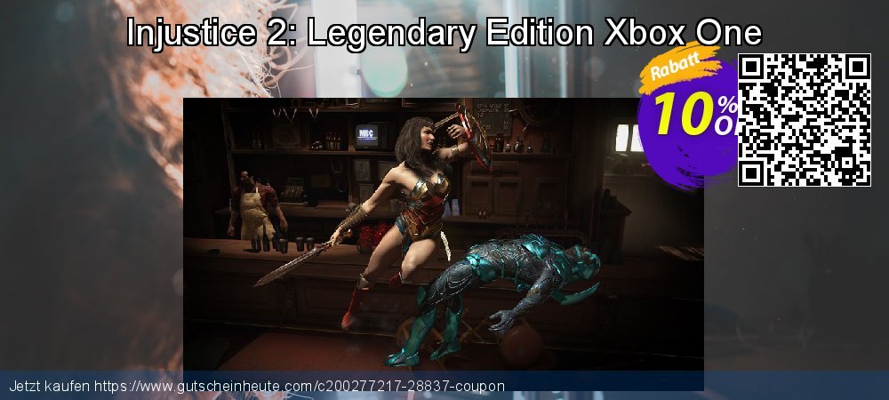 Injustice 2: Legendary Edition Xbox One großartig Promotionsangebot Bildschirmfoto