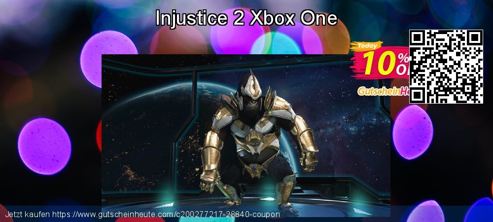 Injustice 2 Xbox One super Ermäßigung Bildschirmfoto
