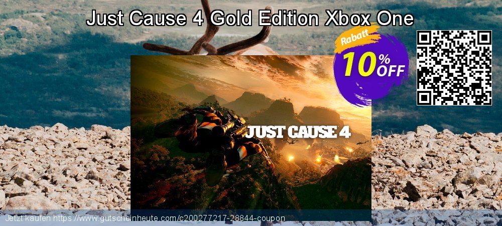 Just Cause 4 Gold Edition Xbox One überraschend Außendienst-Promotions Bildschirmfoto