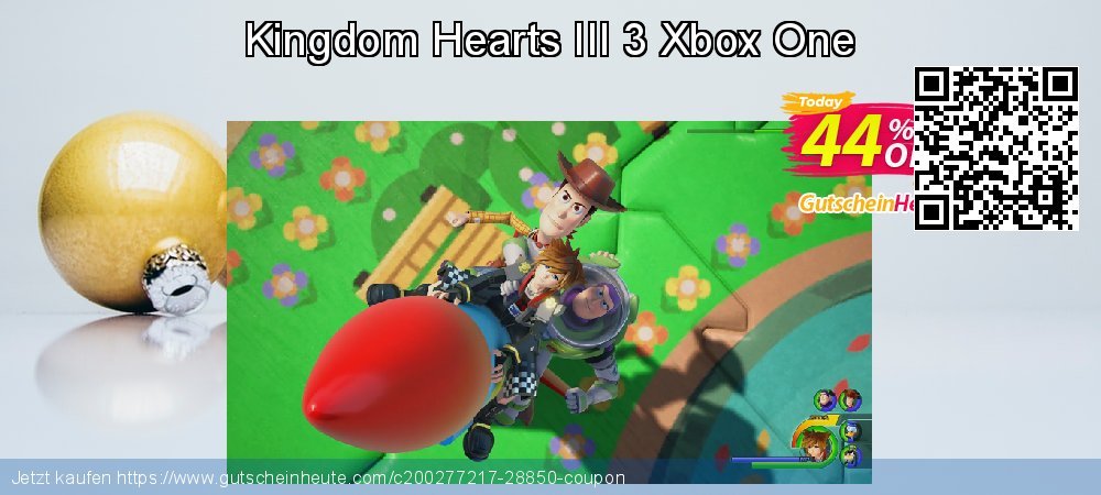 Kingdom Hearts III 3 Xbox One faszinierende Rabatt Bildschirmfoto