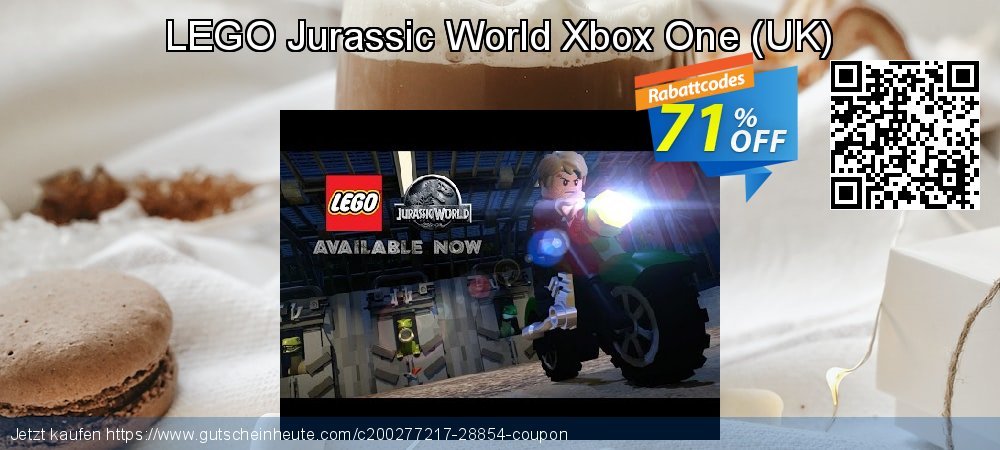LEGO Jurassic World Xbox One - UK  geniale Promotionsangebot Bildschirmfoto