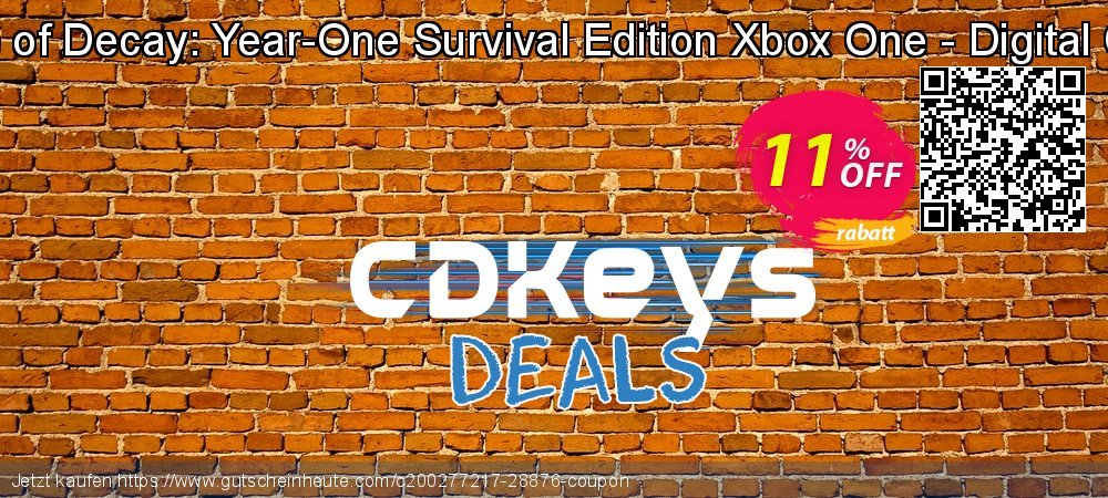 State of Decay: Year-One Survival Edition Xbox One - Digital Code formidable Verkaufsförderung Bildschirmfoto