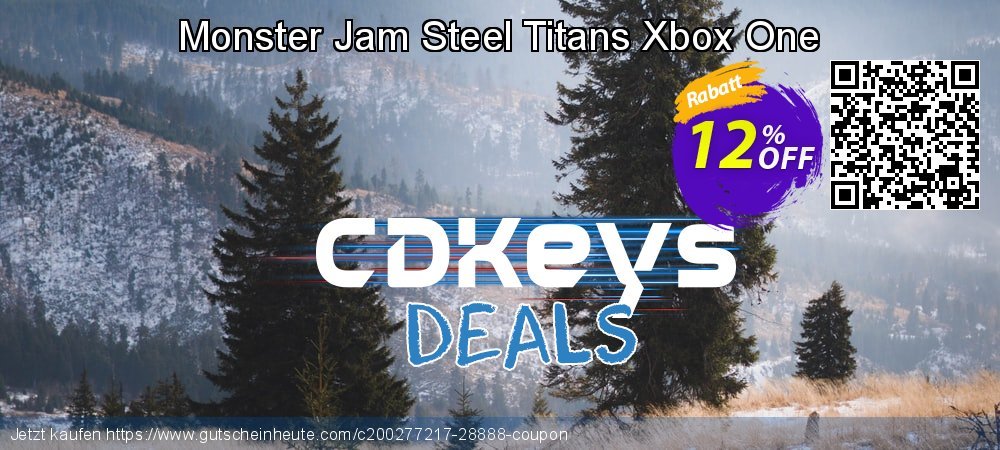 Monster Jam Steel Titans Xbox One spitze Promotionsangebot Bildschirmfoto