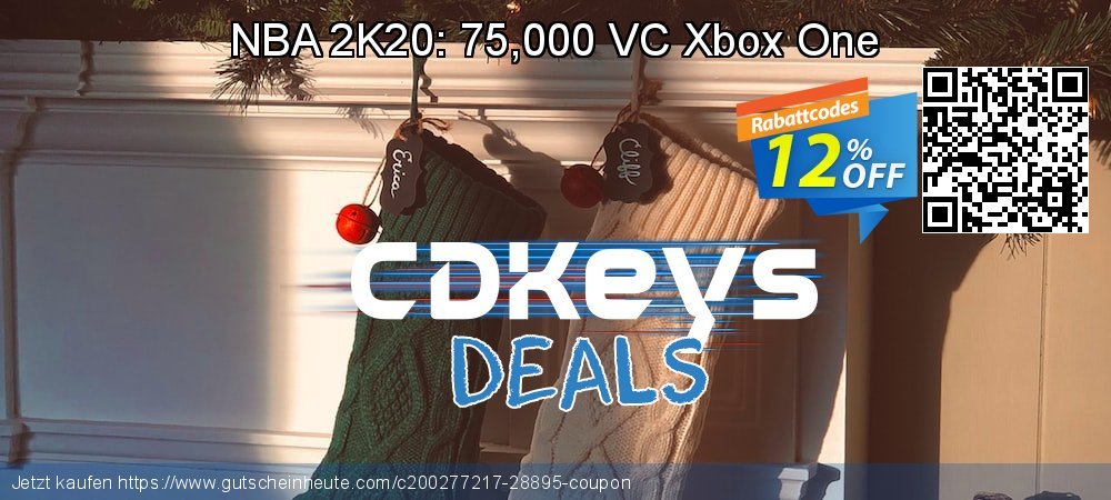 NBA 2K20: 75,000 VC Xbox One Sonderangebote Außendienst-Promotions Bildschirmfoto