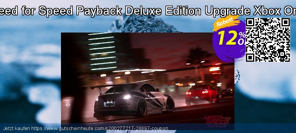 Need for Speed Payback Deluxe Edition Upgrade Xbox One unglaublich Preisnachlass Bildschirmfoto