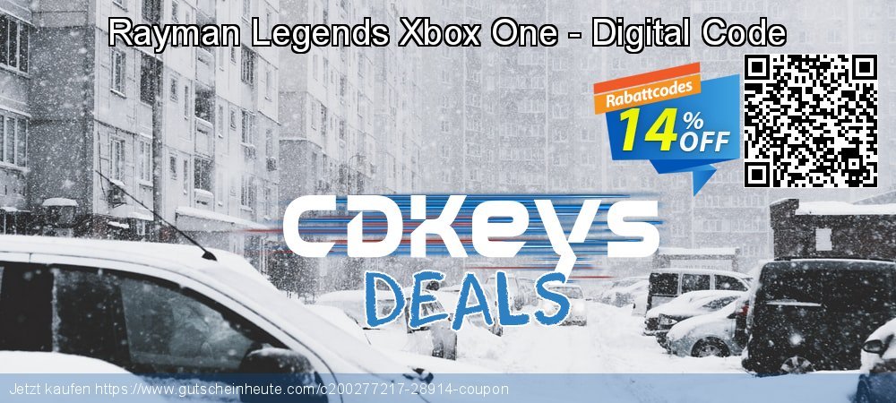 Rayman Legends Xbox One - Digital Code umwerfende Preisnachlass Bildschirmfoto