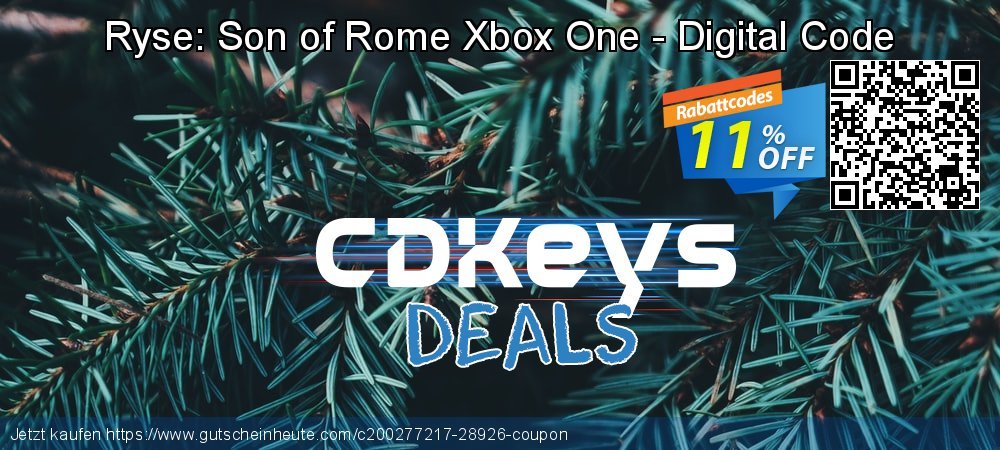 Ryse: Son of Rome Xbox One - Digital Code Sonderangebote Disagio Bildschirmfoto