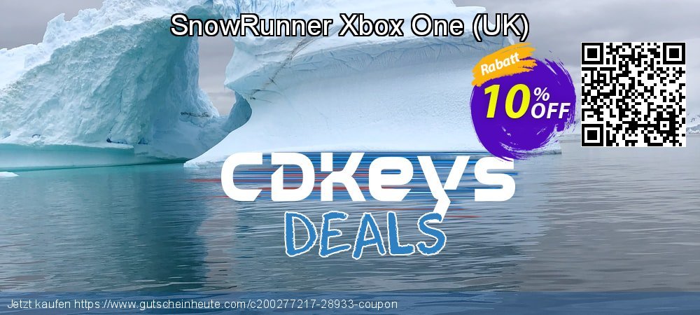SnowRunner Xbox One - UK  super Beförderung Bildschirmfoto