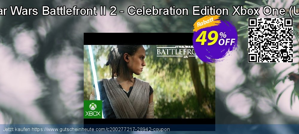 Star Wars Battlefront II 2 - Celebration Edition Xbox One - US  beeindruckend Ermäßigung Bildschirmfoto