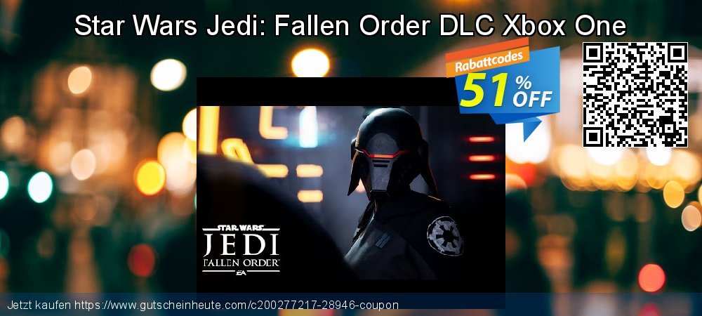 Star Wars Jedi: Fallen Order DLC Xbox One umwerfenden Außendienst-Promotions Bildschirmfoto