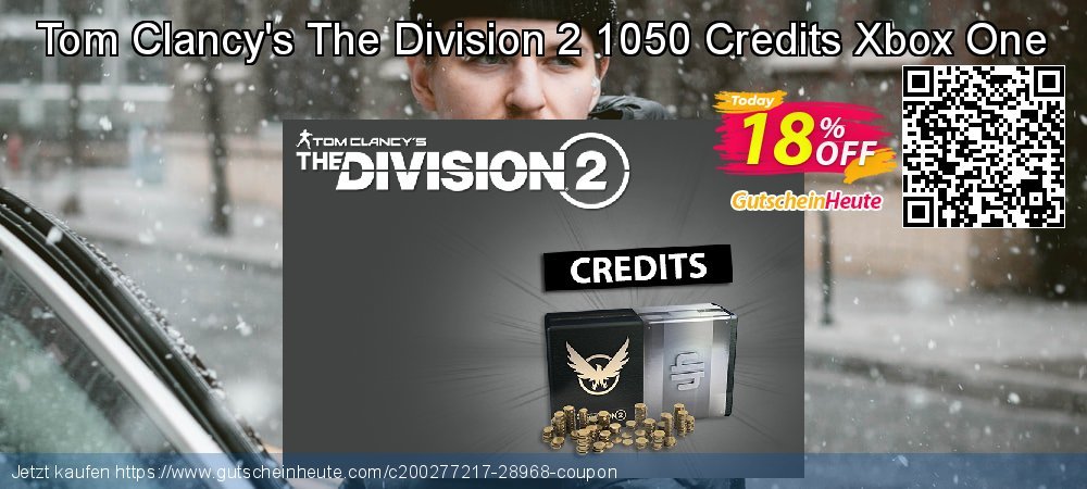 Tom Clancy's The Division 2 1050 Credits Xbox One überraschend Sale Aktionen Bildschirmfoto