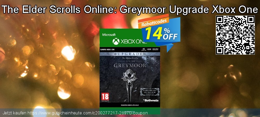The Elder Scrolls Online: Greymoor Upgrade Xbox One verwunderlich Ermäßigungen Bildschirmfoto