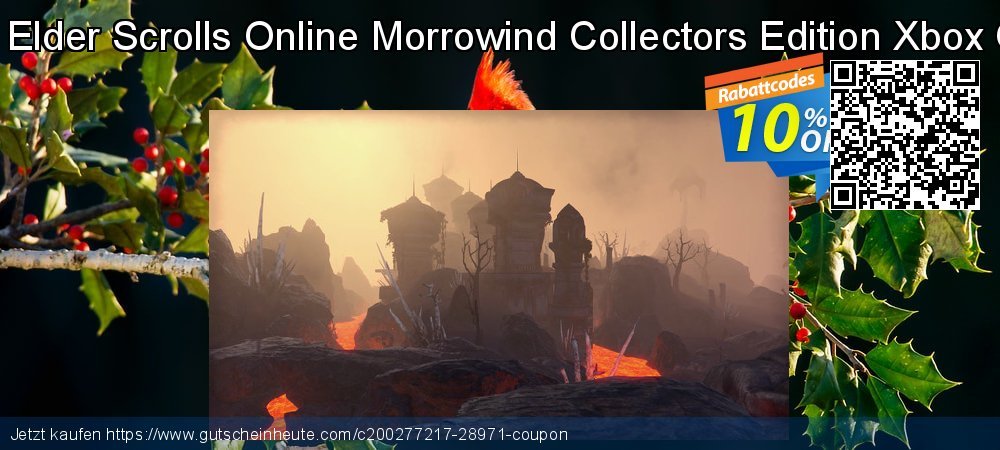 The Elder Scrolls Online Morrowind Collectors Edition Xbox One toll Preisnachlässe Bildschirmfoto