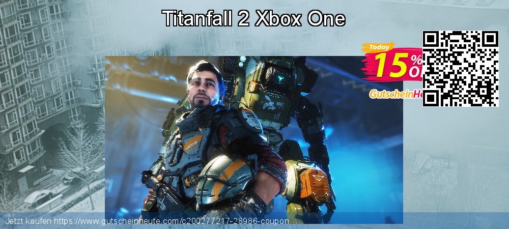 Titanfall 2 Xbox One ausschließenden Rabatt Bildschirmfoto