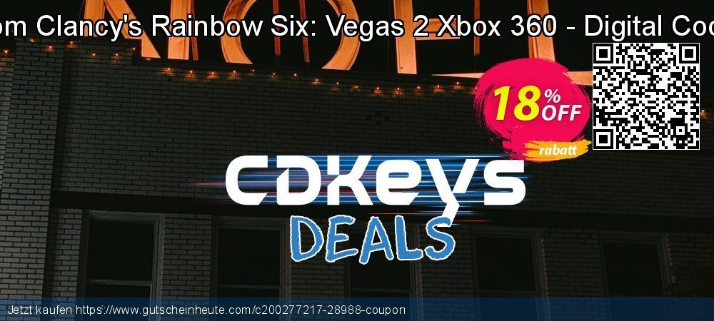 Tom Clancy's Rainbow Six: Vegas 2 Xbox 360 - Digital Code Sonderangebote Preisnachlässe Bildschirmfoto