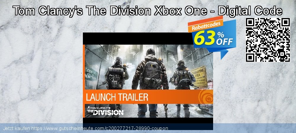 Tom Clancy's The Division Xbox One - Digital Code unglaublich Promotionsangebot Bildschirmfoto