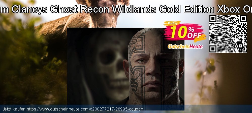 Tom Clancys Ghost Recon Wildlands Gold Edition Xbox One super Verkaufsförderung Bildschirmfoto