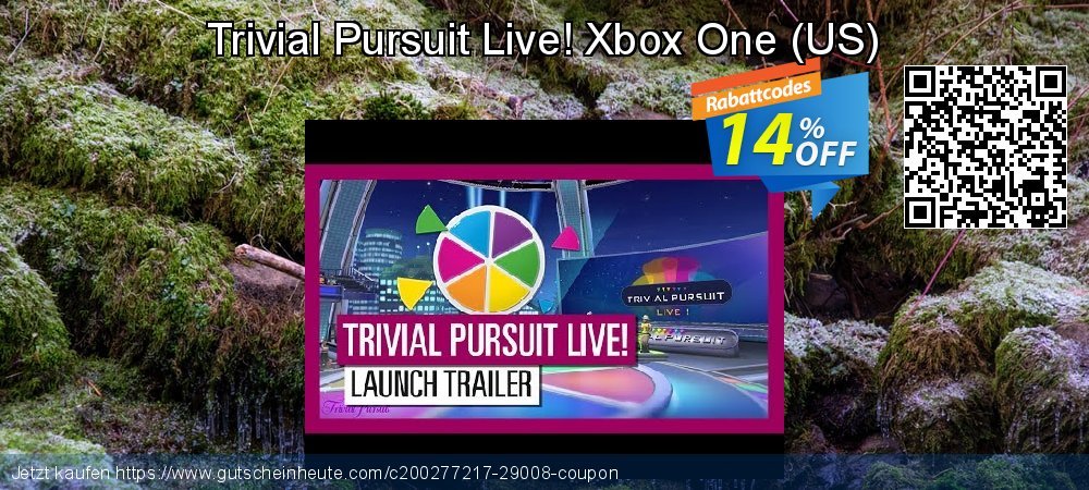 Trivial Pursuit Live! Xbox One - US  umwerfenden Nachlass Bildschirmfoto